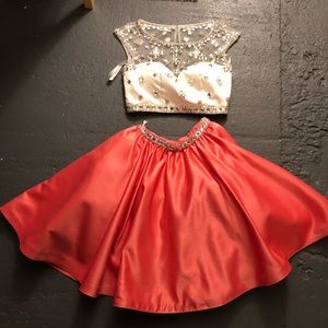 Semi formal 2 piece dress